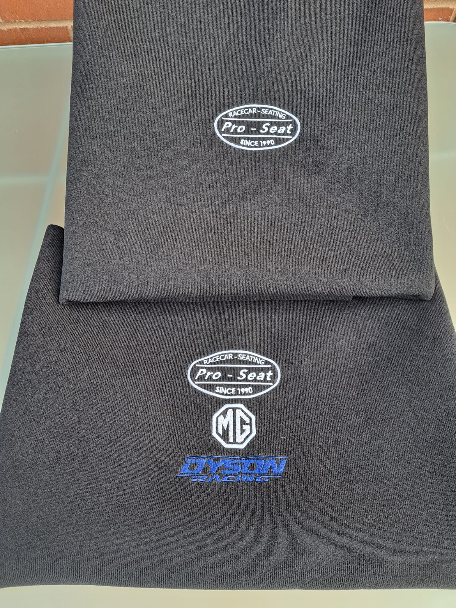 motor race seat embroidery, seat cover, race car seat PROSeat race care seat panel