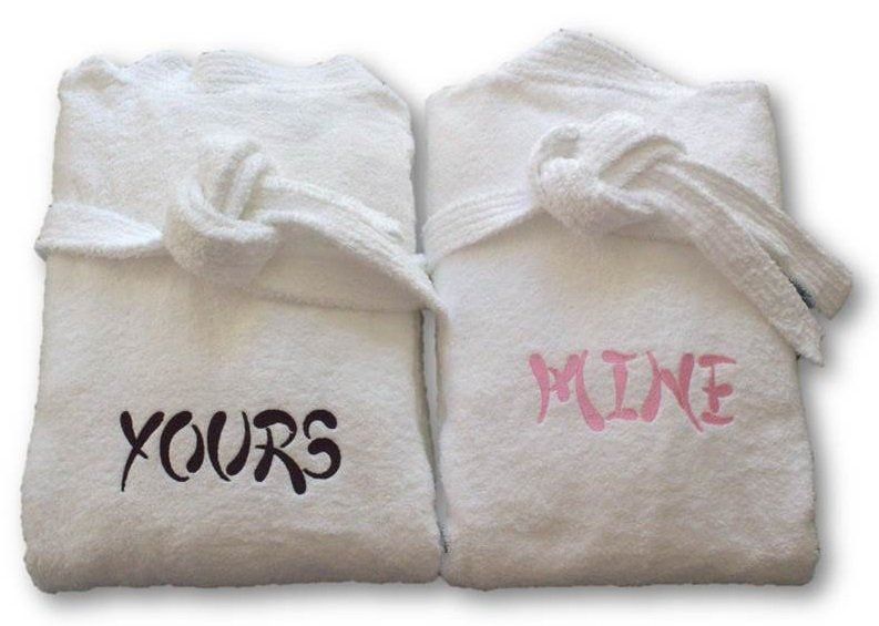 personalized bath robes