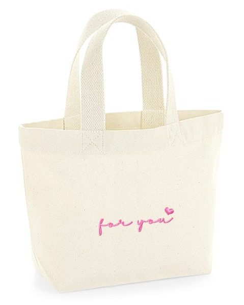 neutral cotton bag with