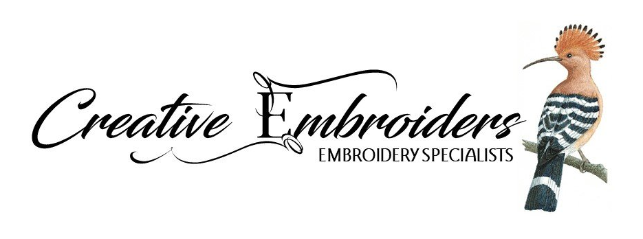 Creative Embroiders logo, embroidery specialists