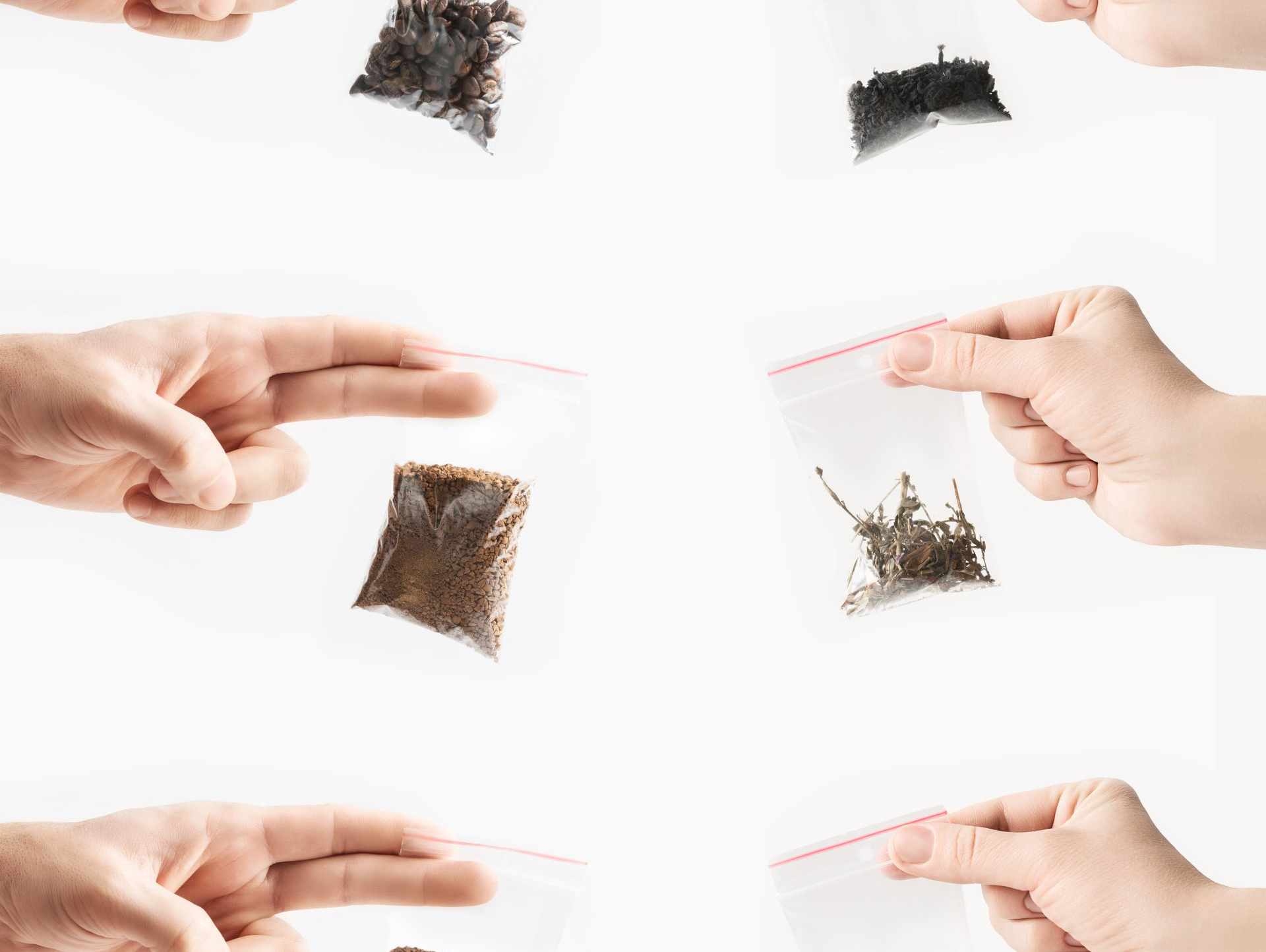 Druckverschlussbeutel transparent