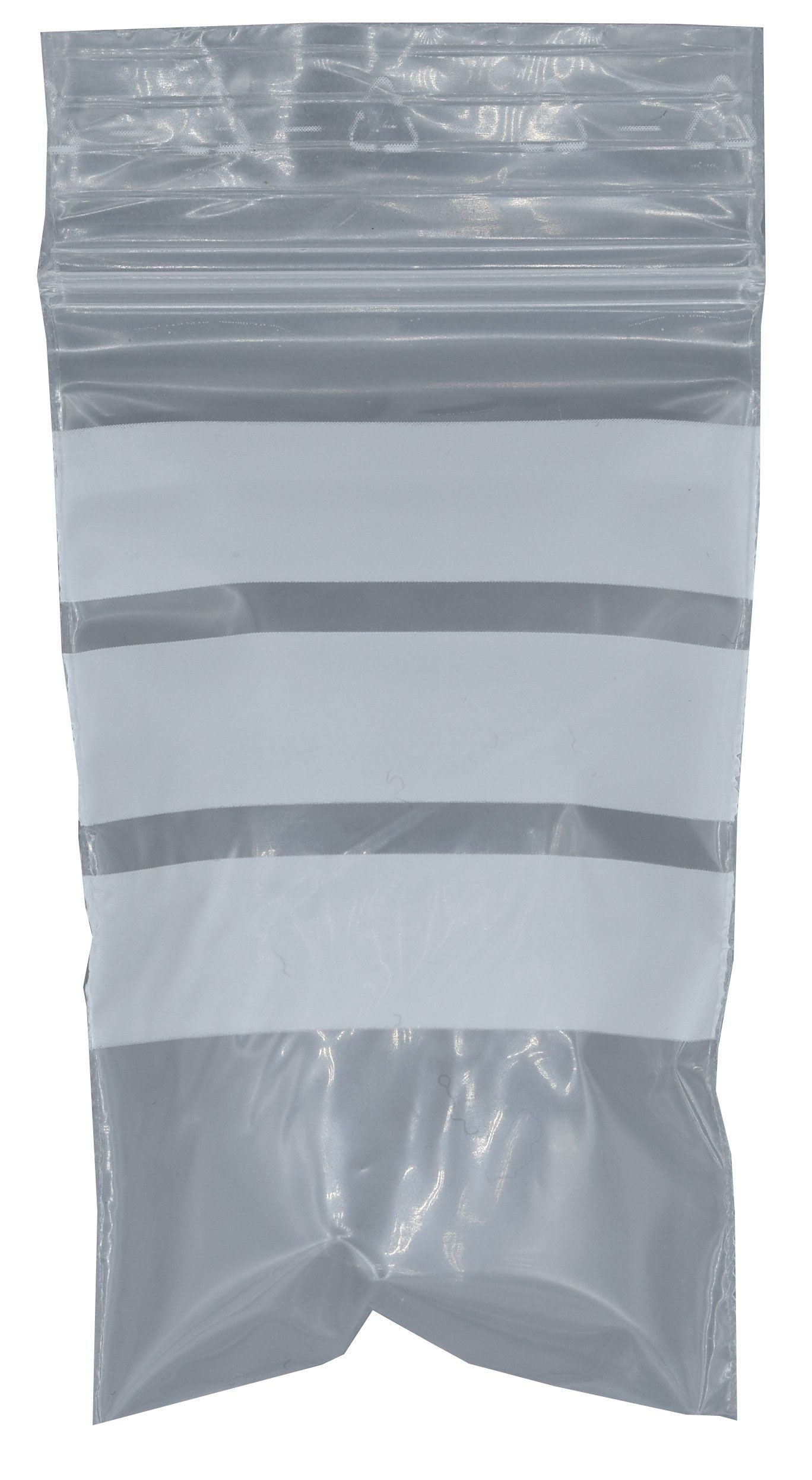 Druckverschlussbeutel mit Schreibfeld