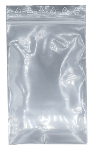 transparenter Druckverschlussbeutel