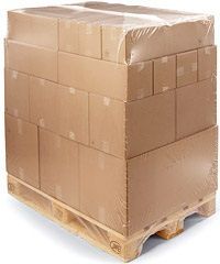 biaxial geschrumpfte Palettenhauben - Schrumpfhauben als Schutzverpackung