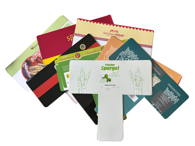 Schlauchfolien nach Maß oder mit Kundenlogo