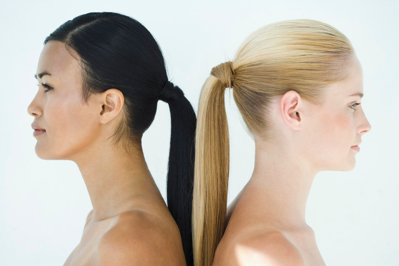 Haare färben Haare färben, Foliensträhnen, Belayage, Paintings, Kerapflex-Behandlung