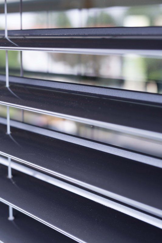 Detailansicht Lamellen Außenraffstore