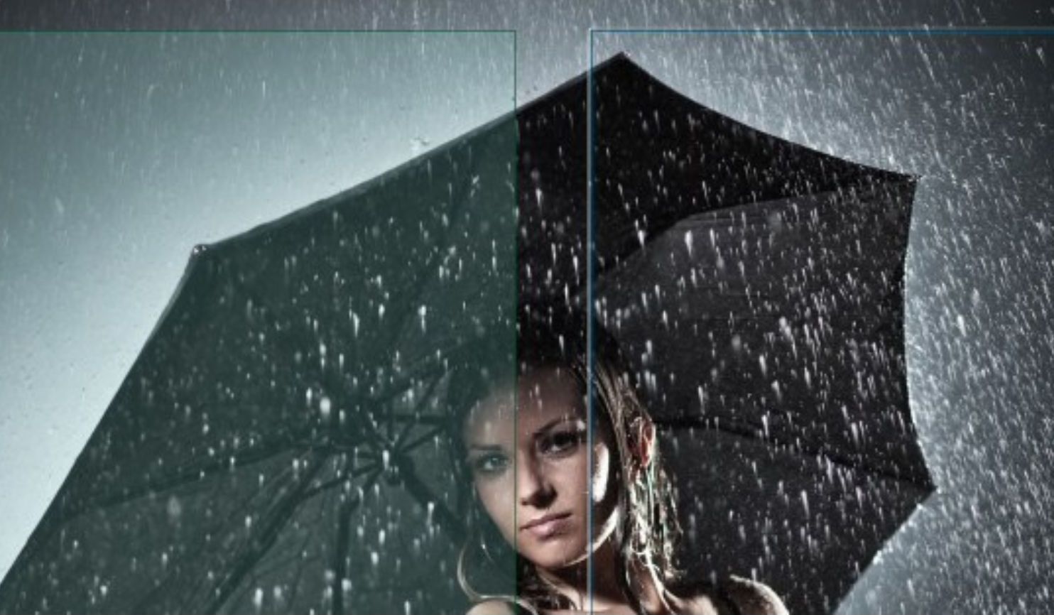 Besonders weißes Glas ohne Grünstich als optionales Ausstattungsmerkmal für Ihr Panther Glas Vordach bei LS Sonnenschutz in Groß-Umstadt kaufen. Wir beraten Sie gerne zu verschiedenen Ausführungen und Modellen im Raum Darmstadt, Dieburg, Frankfurt und Rhein-Main Gebiet, Aschaffenburg, Odenwald. Glasvarianten zum Vergleich bei Regen: normales Glas mit Grünstich und besonders weißes Glas ohne Grünstich