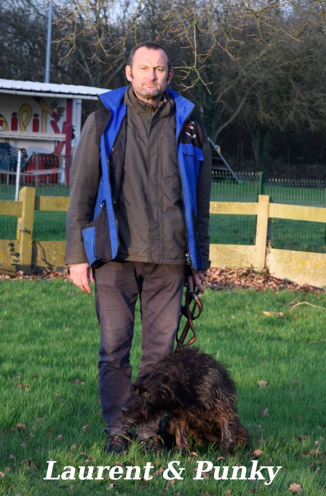 Photo Laurent et Punky