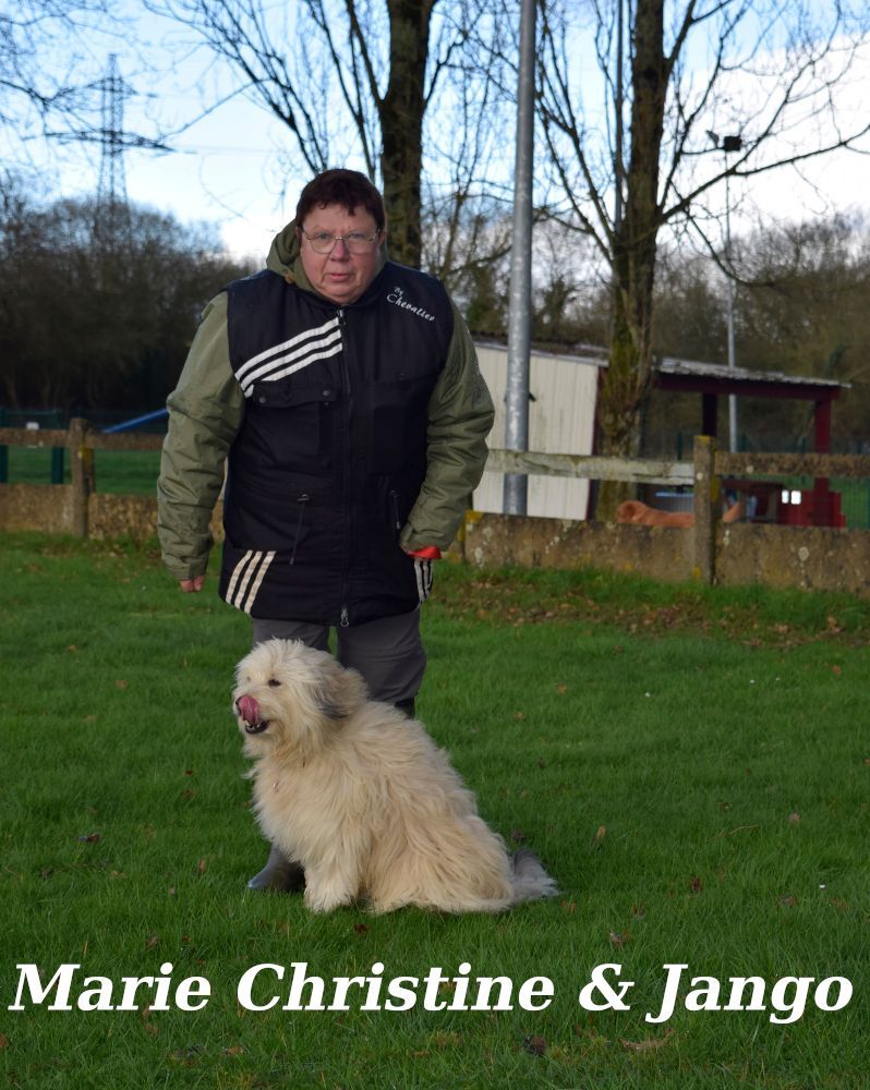 Photo Marie Christine et Jango