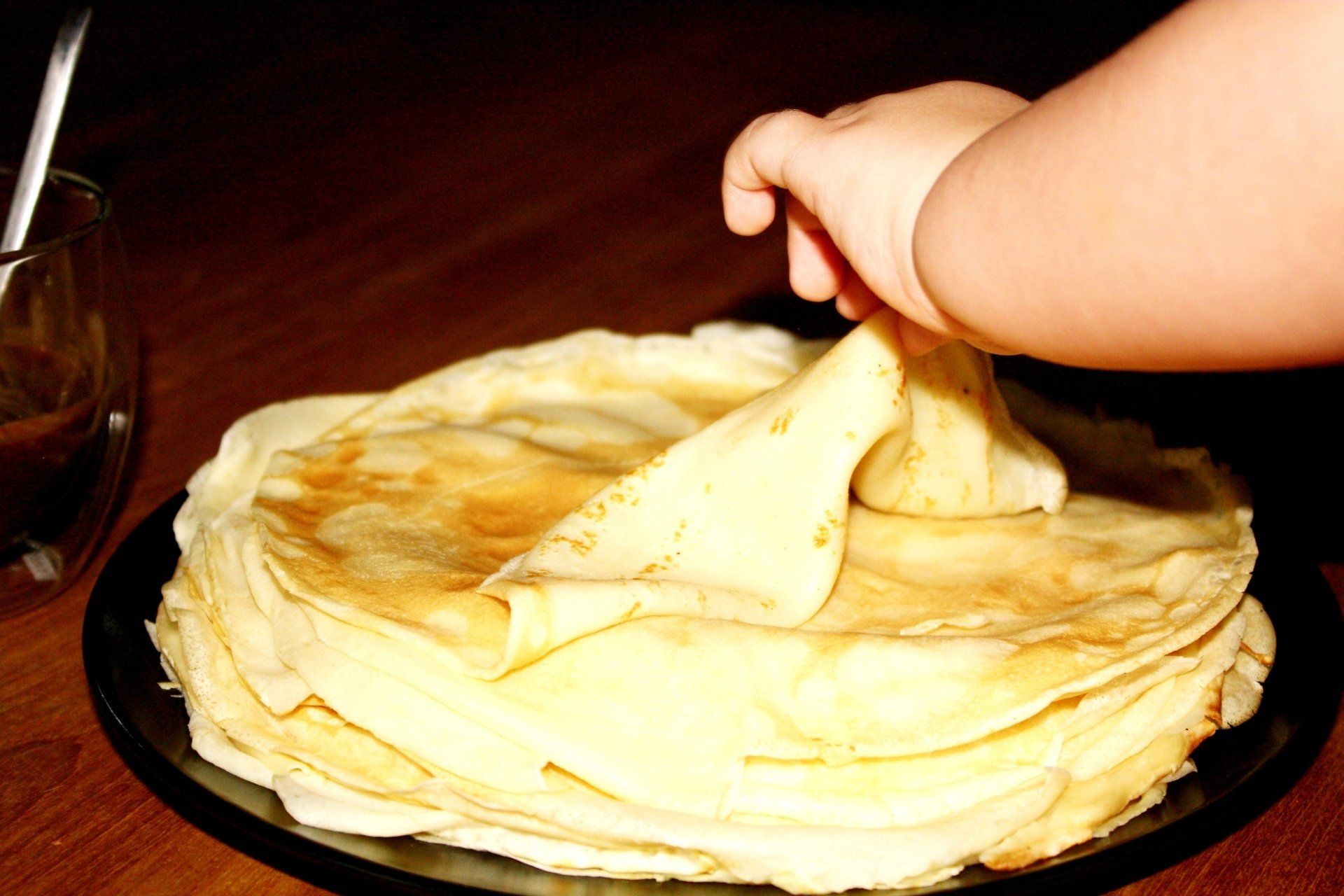 crêpes sauce chocolat