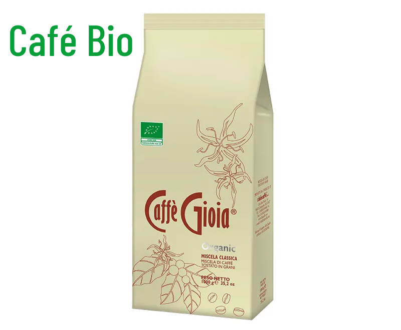 Café en grain bio Caffè Gioia 1kg spécial Horeca