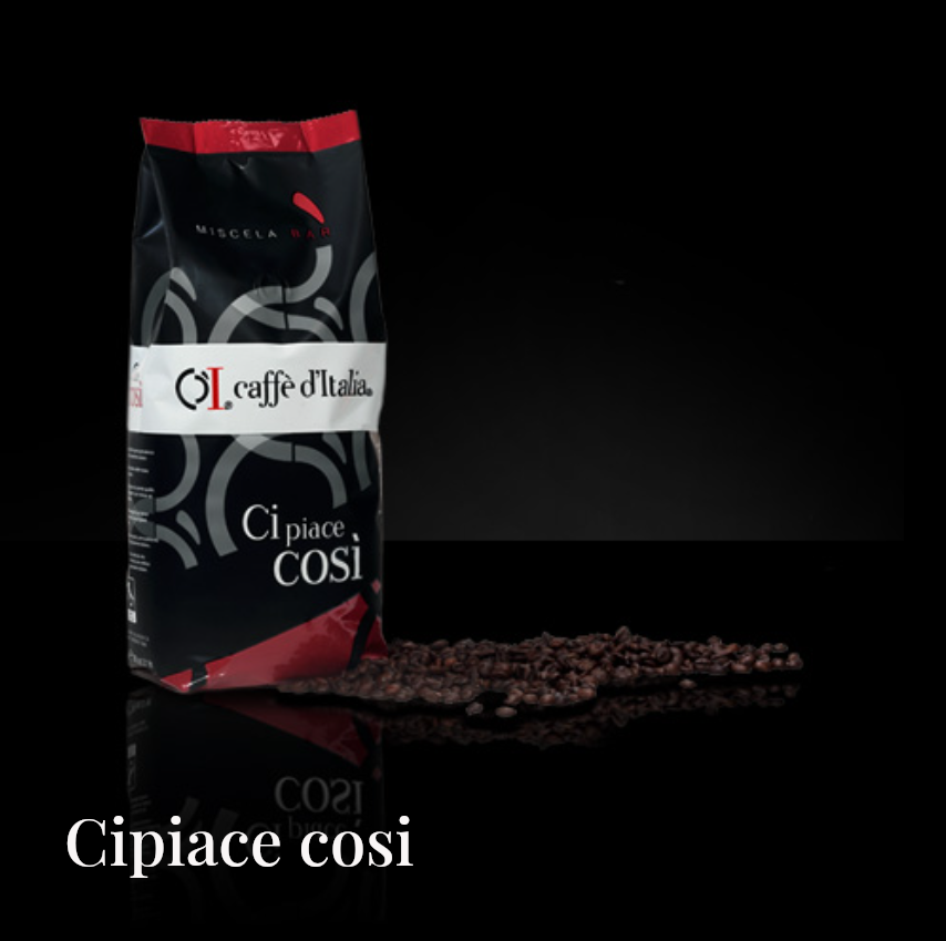 Caffè D'Italia café en grain mélange Cipiace Cosi