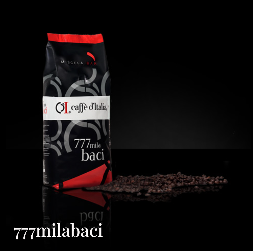 Caffè D'Italia café en grain mélange 777milabaci