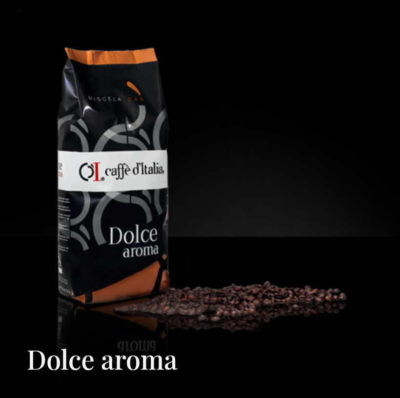 Caffè D'Italia café en grain mélange Dolce Aromai
