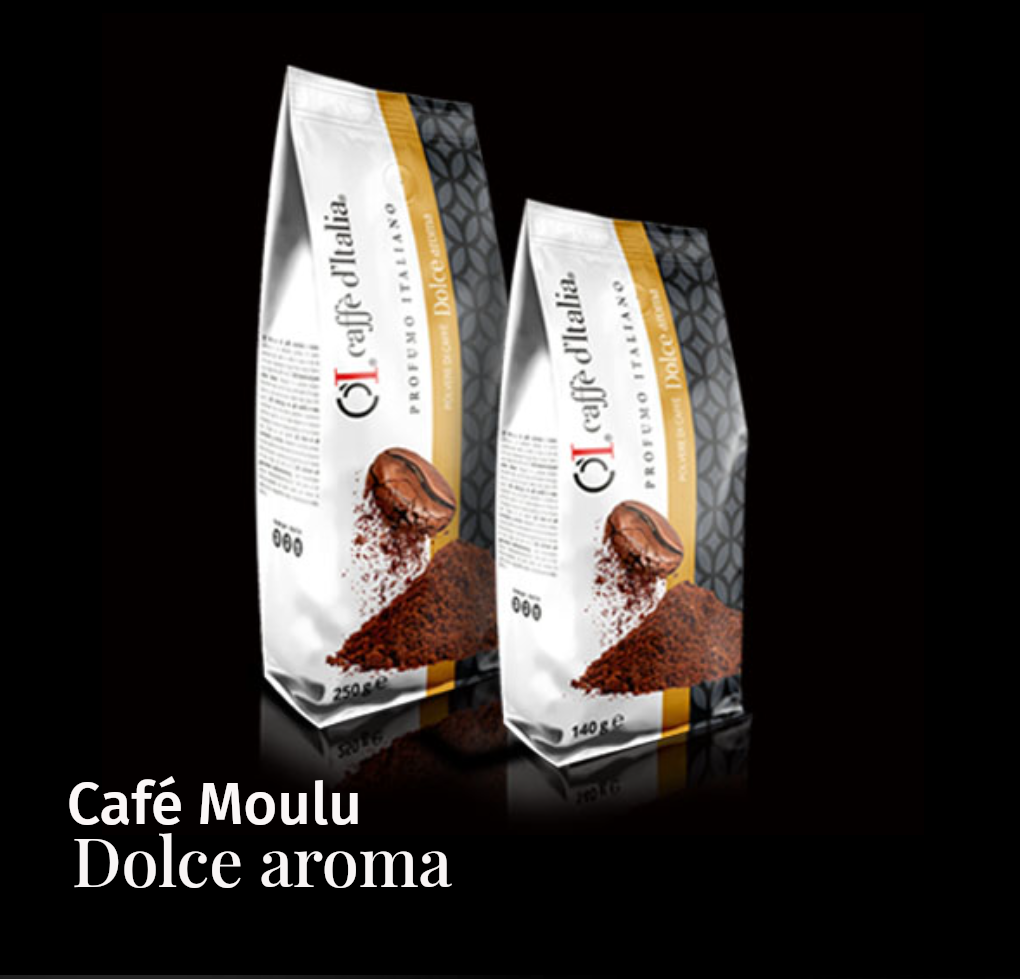 Caffè D'Italia café en poudre mélange Dolce Aroma