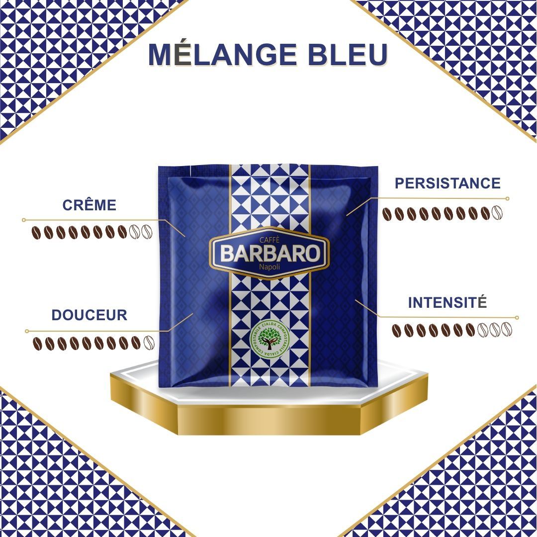 Café BARBARO mélange BLEU
