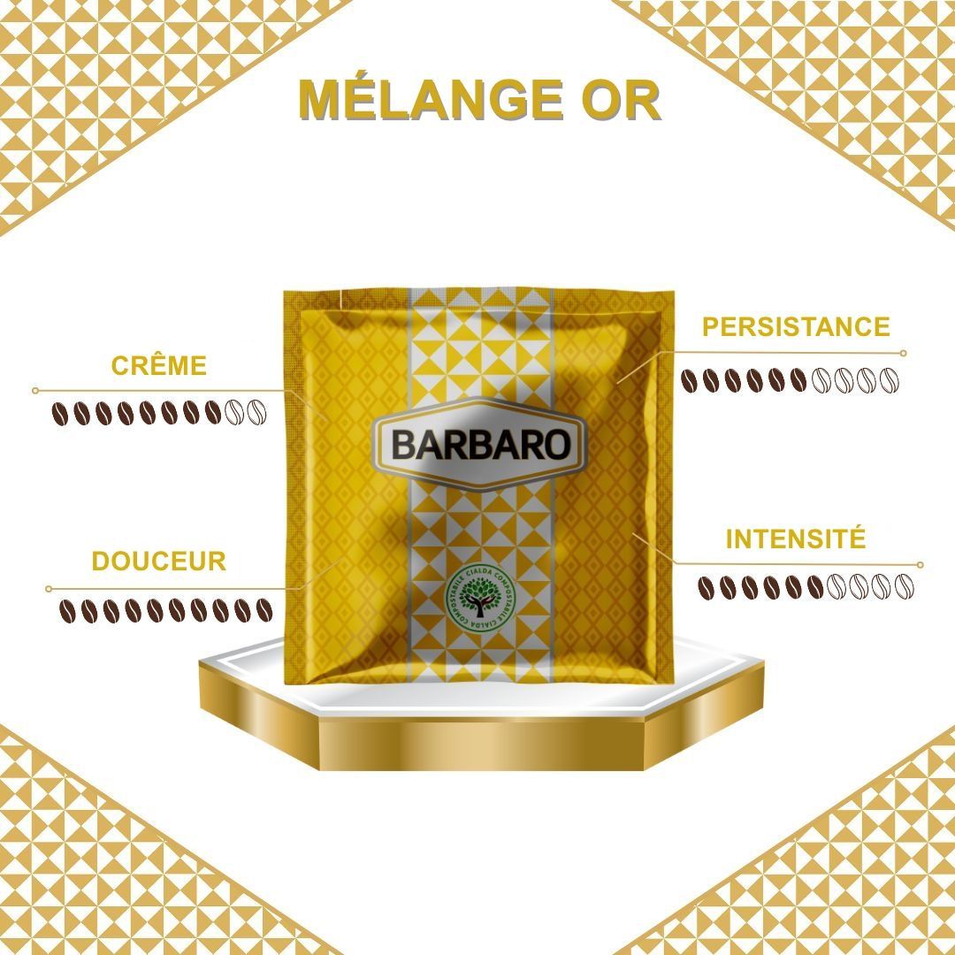 Café BARBARO mélange OR
