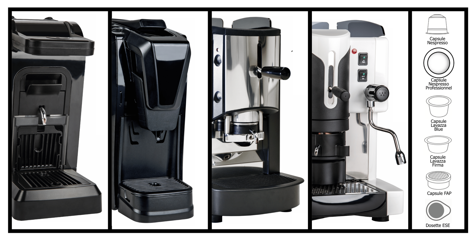 Gamme machines expresso Spinel