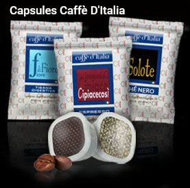 Capsule propriétaire Caffè D'Italia Caffè D'Italia capsules