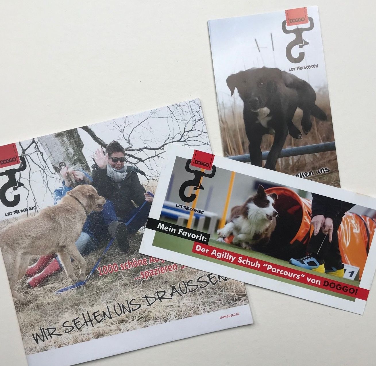 Beispiele Broschüren Flyer