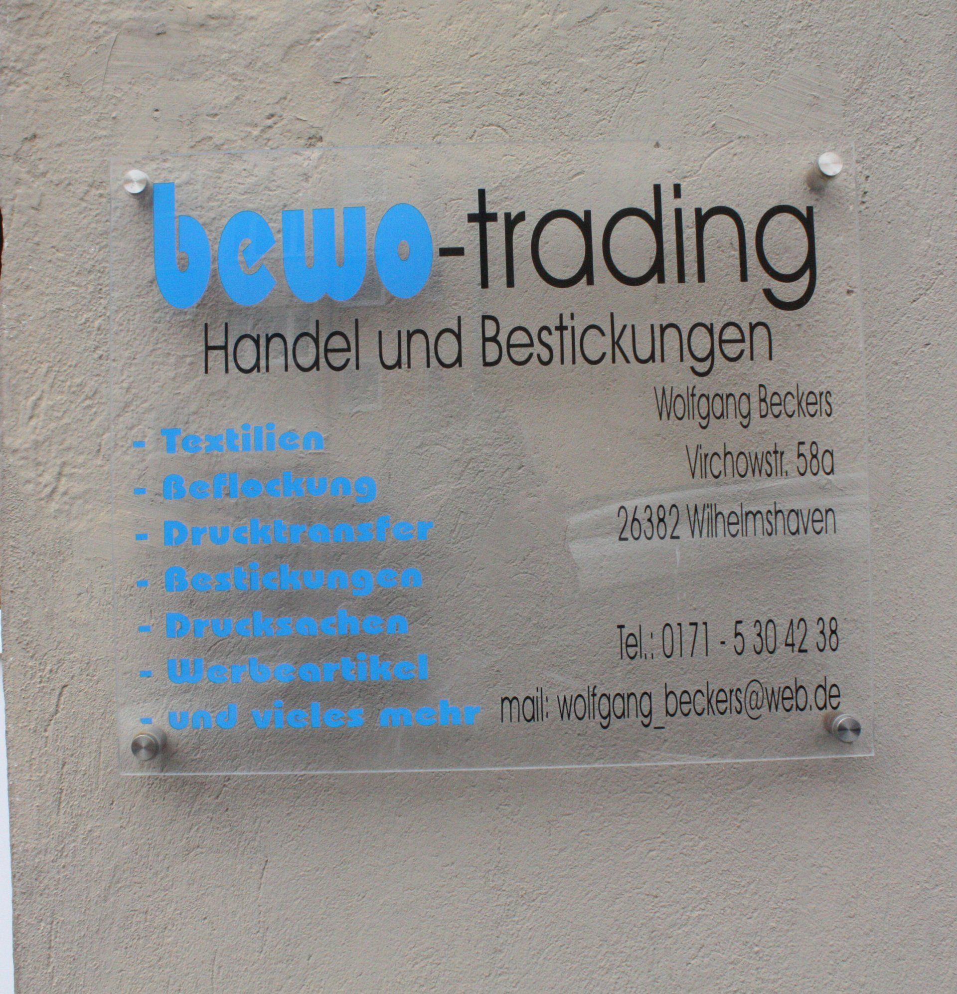 Firmenschilder bedruckt Gravur