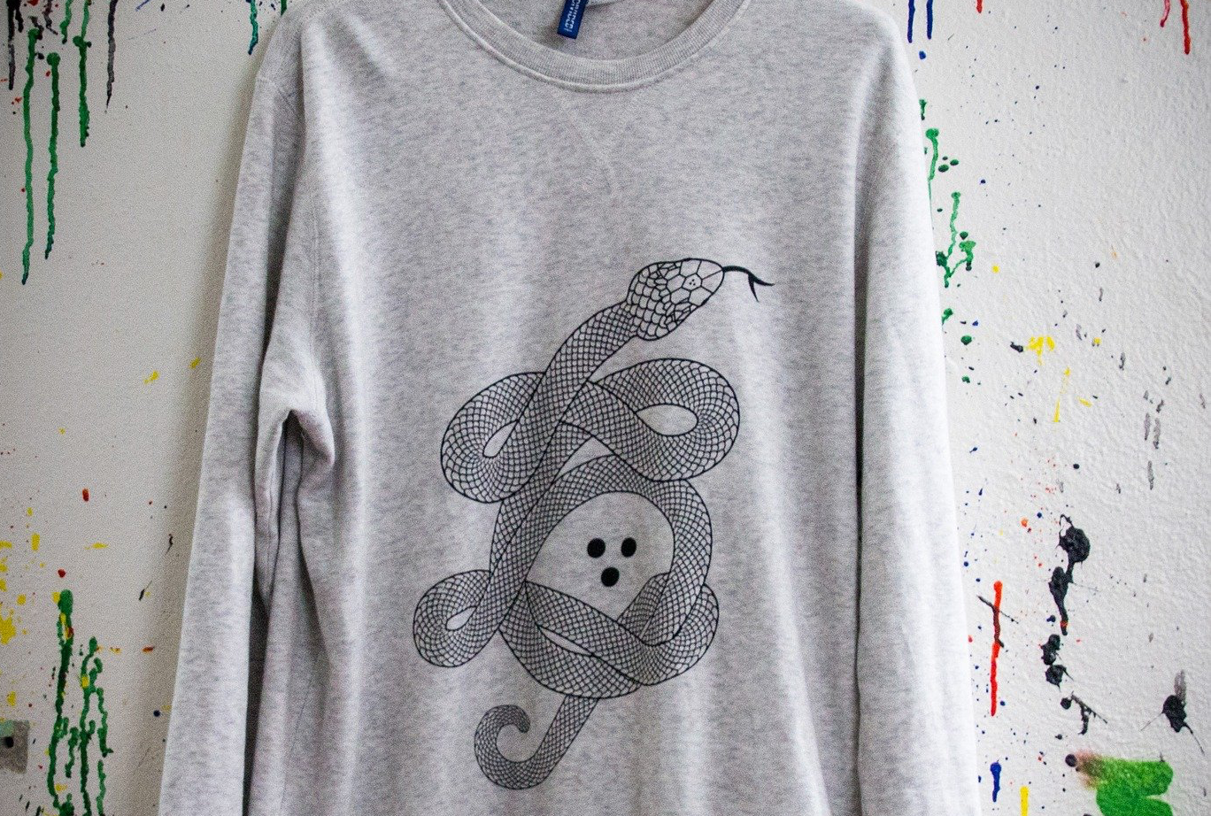 Sweatshirt Siebdruck