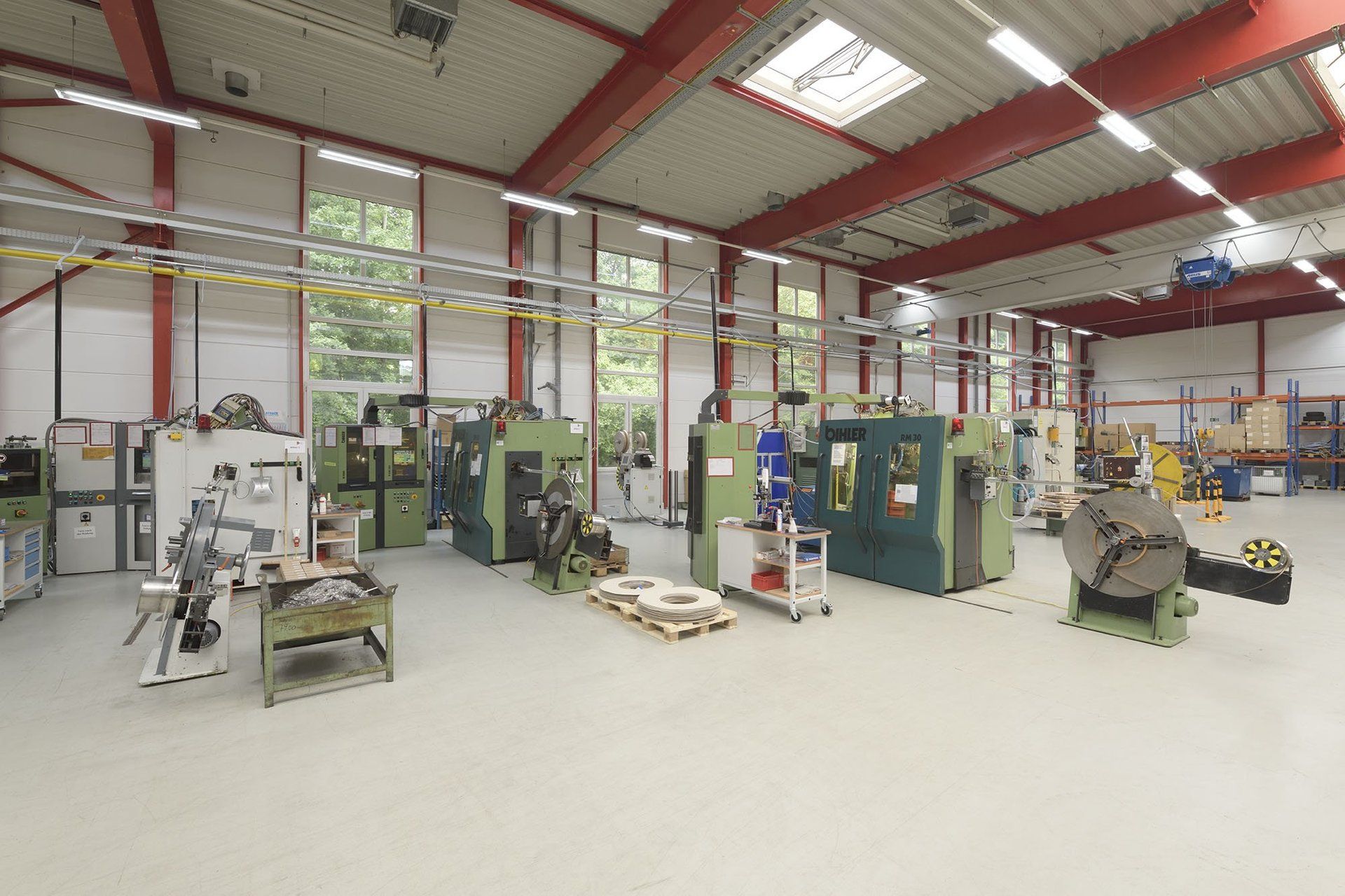 Look in production shop