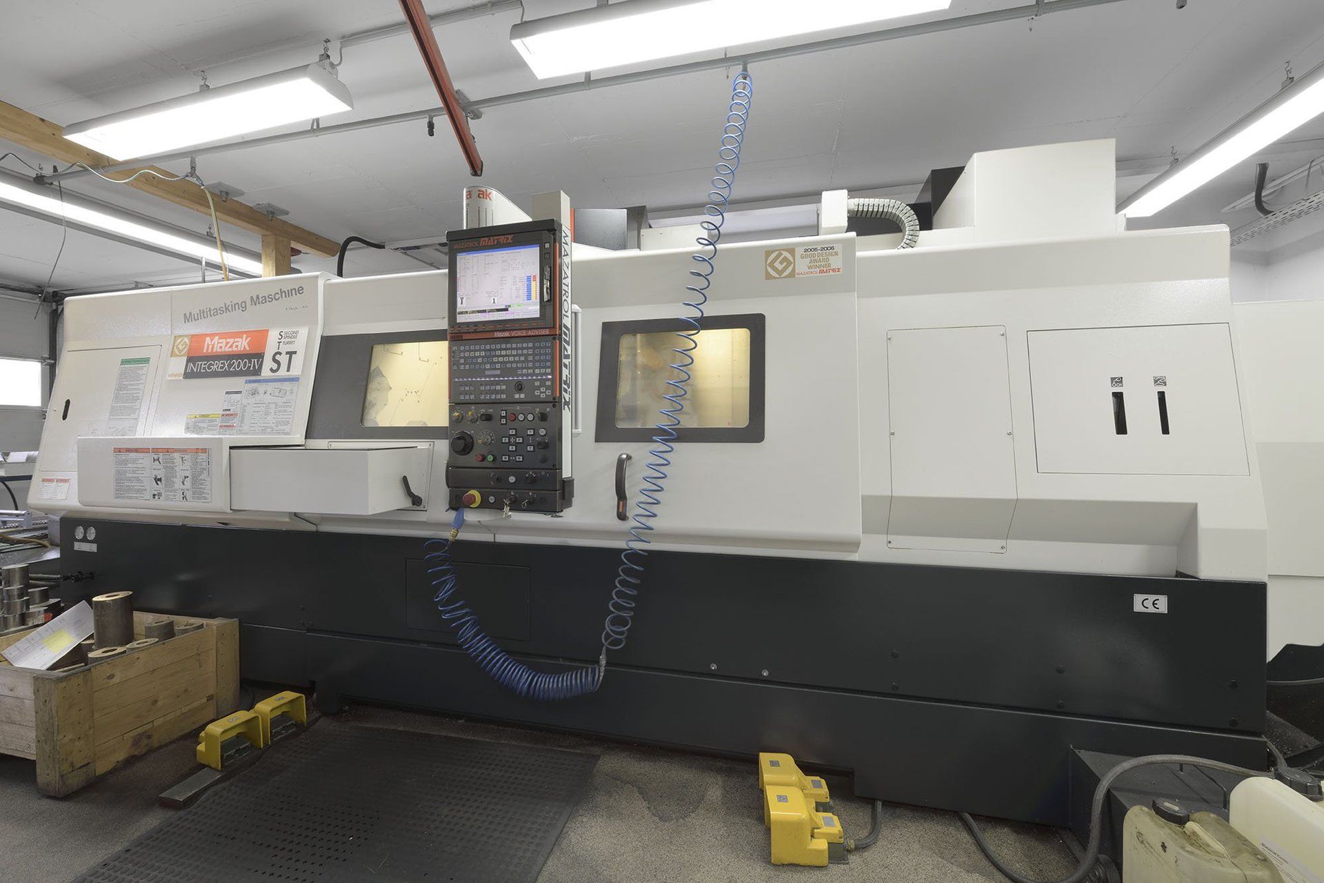 Modernes CNC Bearbeitungszenturm
