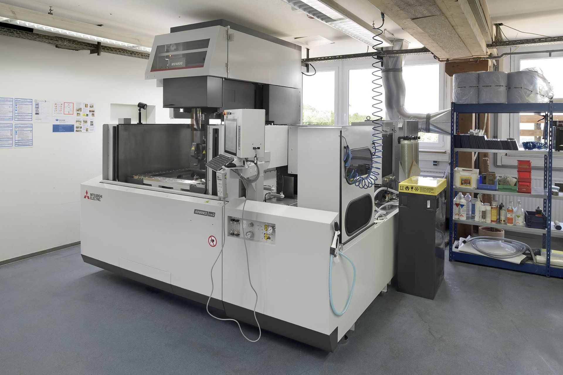 Modernes CNC Bearbeitungszentrum am Standort Wiblingwerde