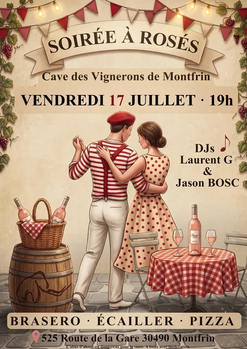 Soirée à Rosés