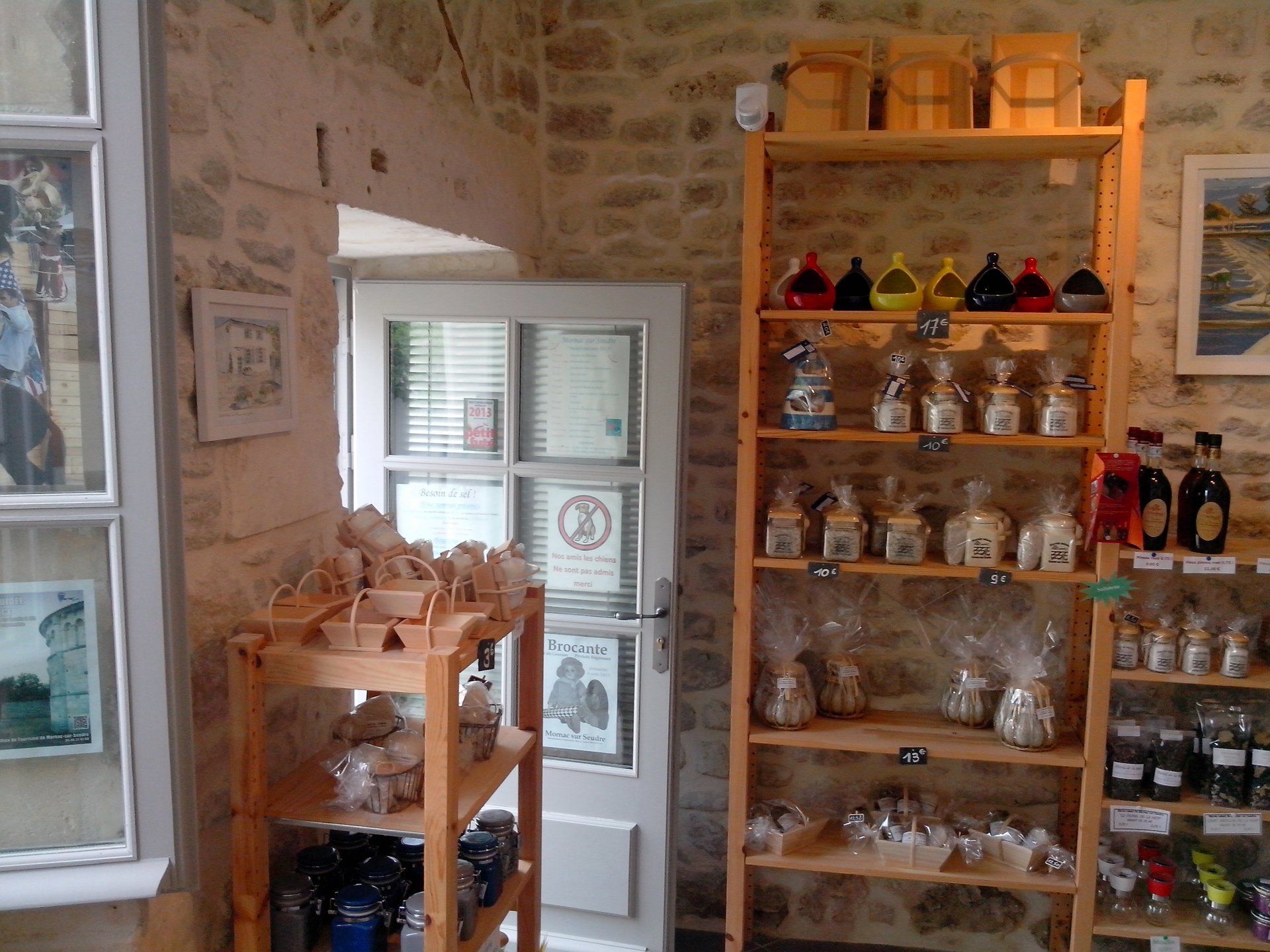le comptoir du sel, produits régionaux