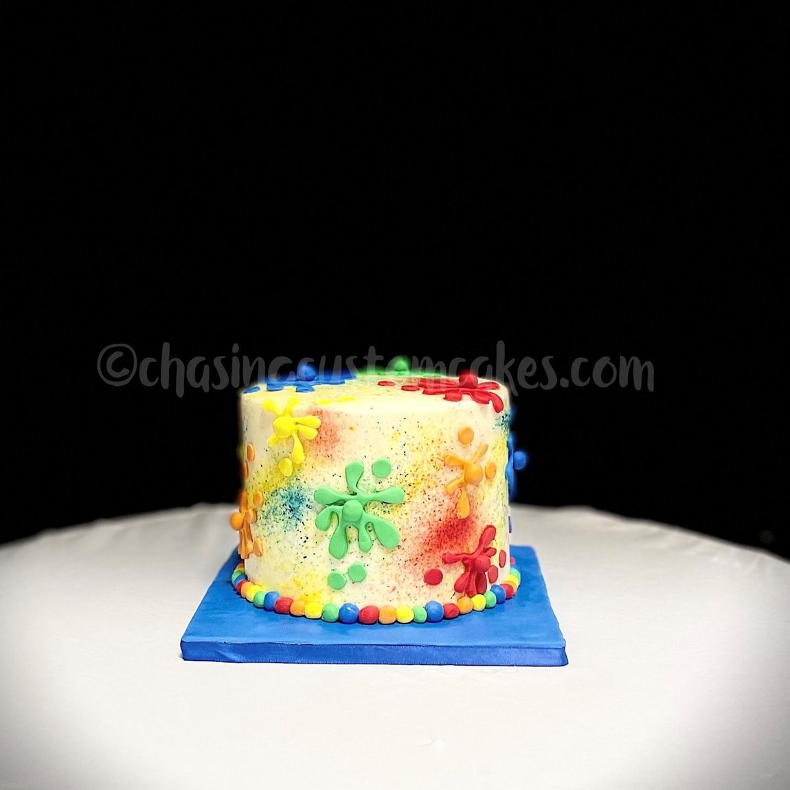 Paintball cake