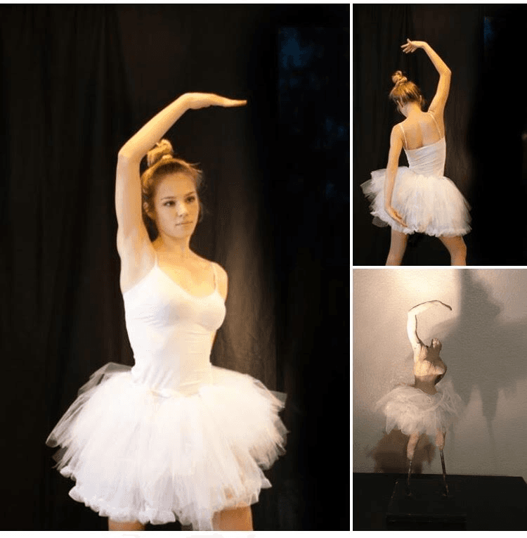 model, dancer, ballet, pose