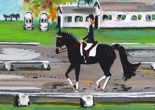 Horse Show, dressage