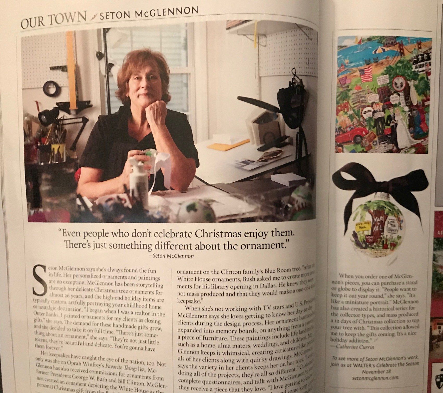 Raleigh Artist, Cary artist, celebrity gift, corporate art, producer gift,