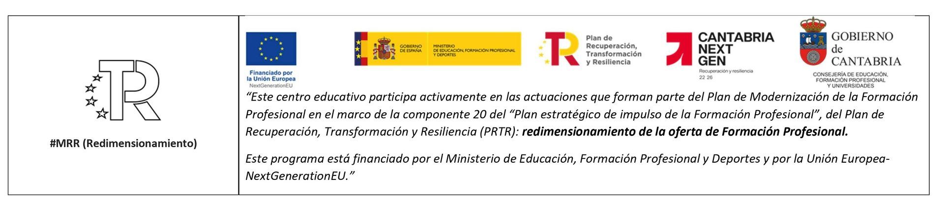 Logo Plan Estratégico de Transformación y Resiliencia