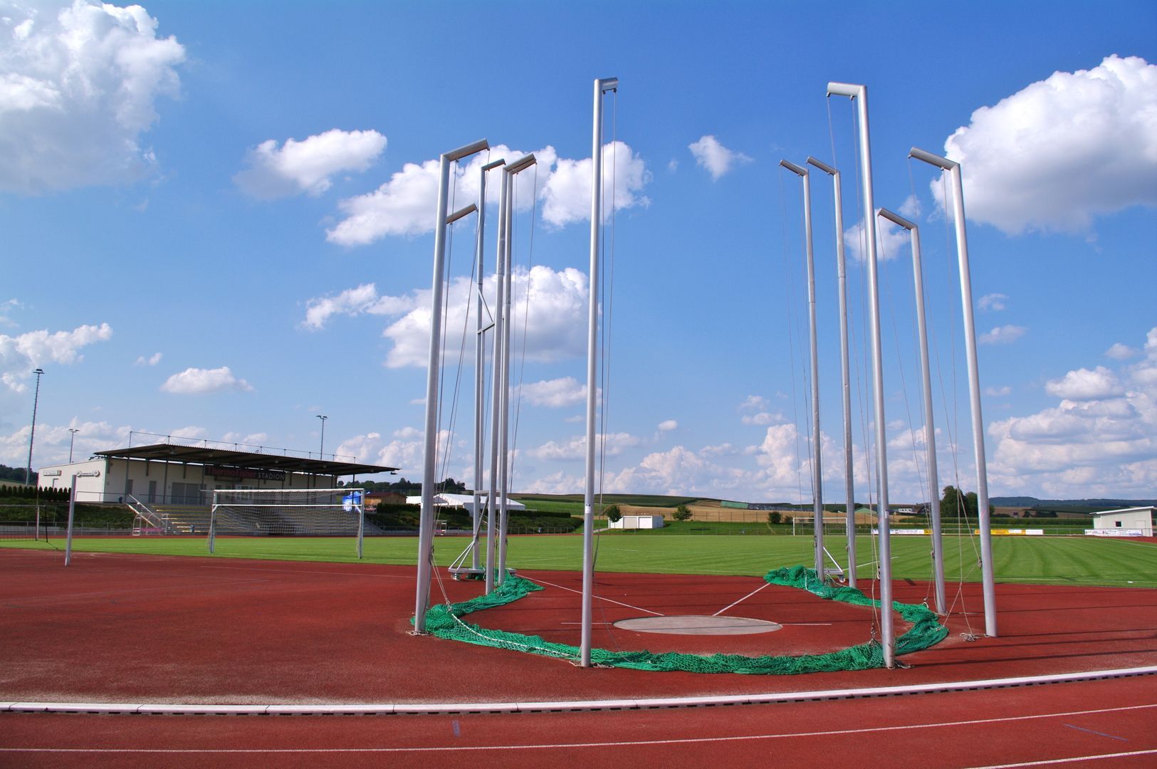 Wurfanlage im freien