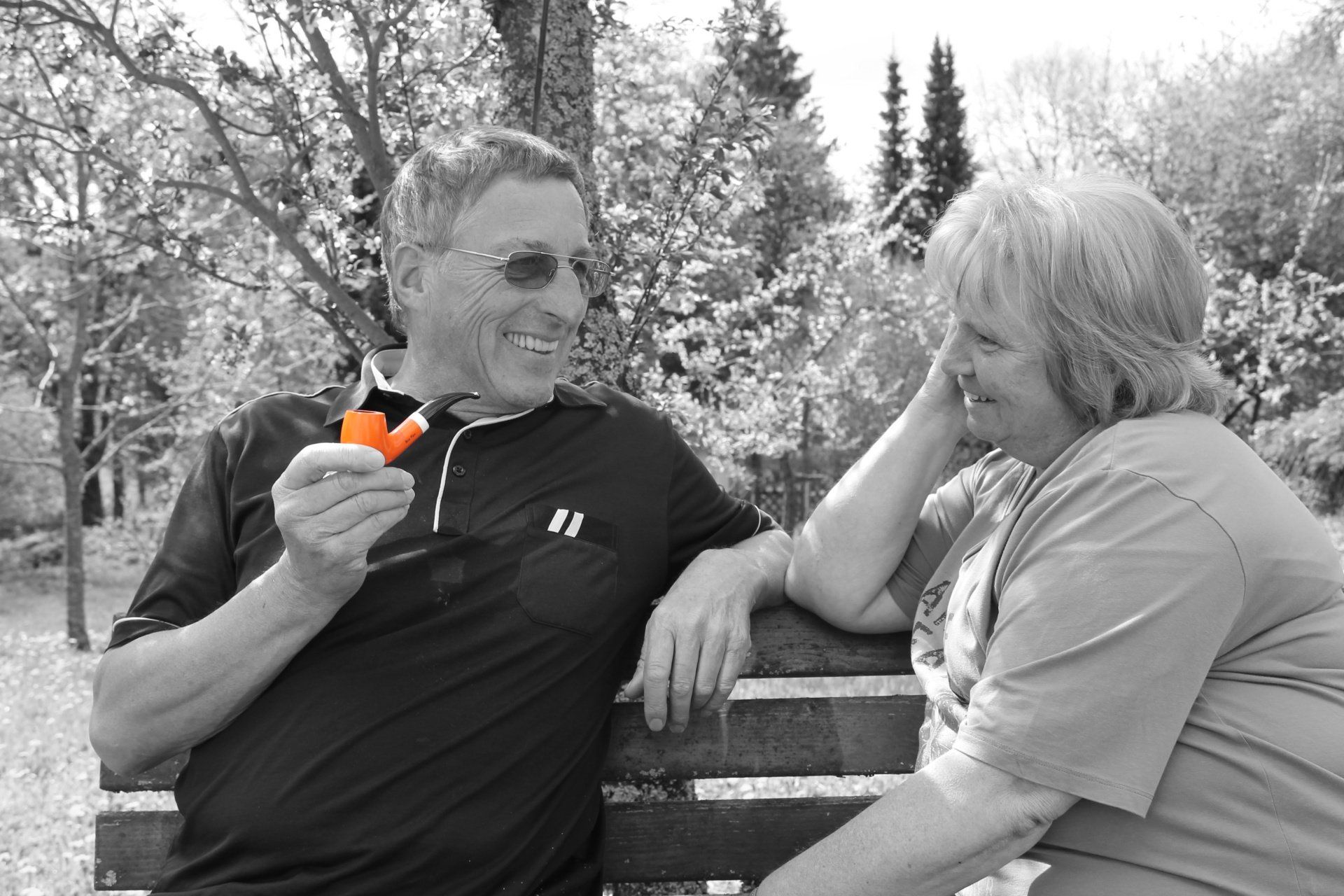 Orangene Pfeife