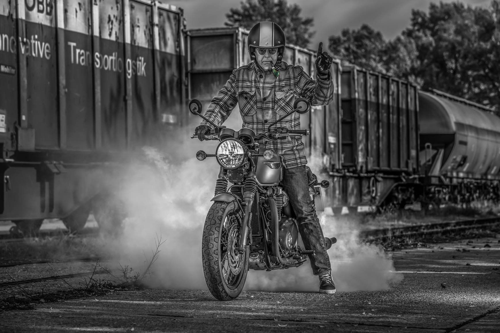 Rauch Motorrad Tabak Pfeife