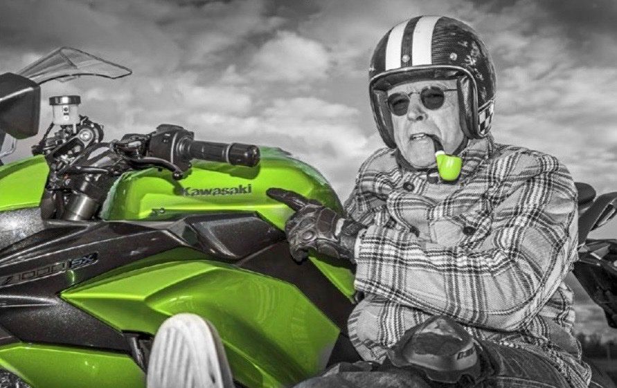 Motorrad Tabakpfeife