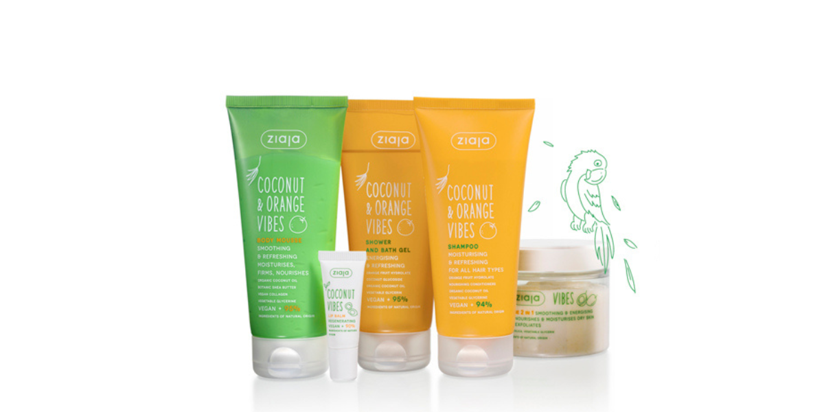 ZIAJA COCONUT & ORANGE VIBES Hautpflegeprodukte