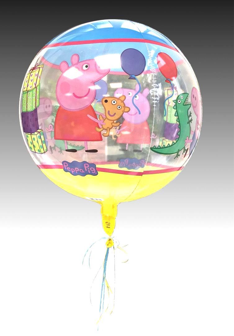 peppa wutz heliumballon-transparent