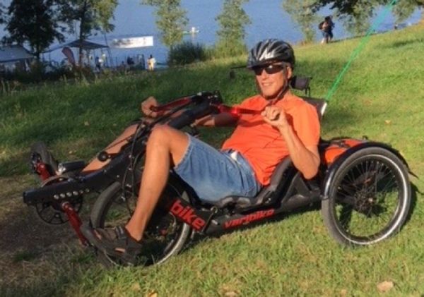 Bild: Dreirad für Erwachsene bei MS, Schlaganfall, Parkinson
