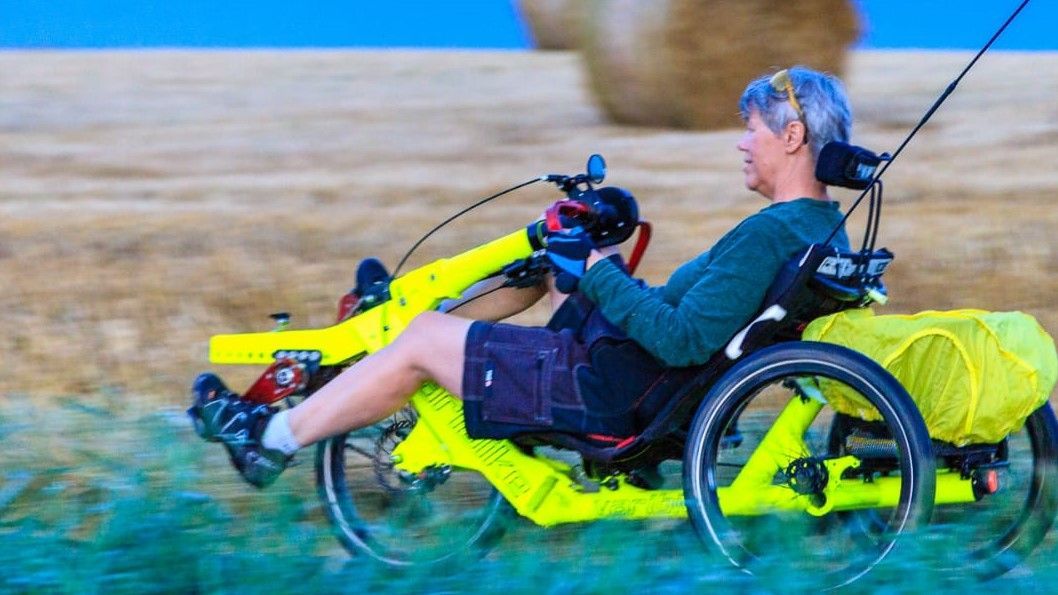 Reha Dreirad mit Armantrieb