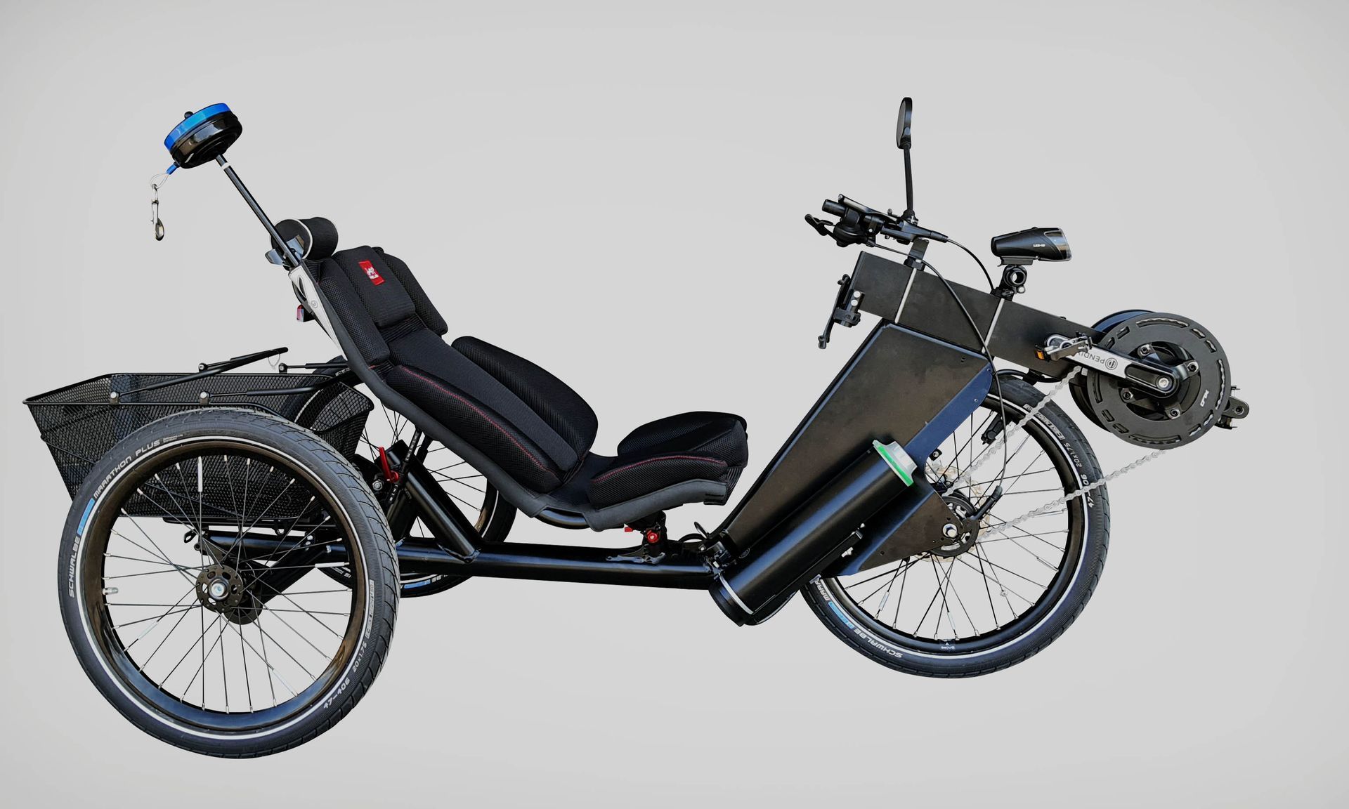 Radfahren ohne Arme mit dem PedalPilot