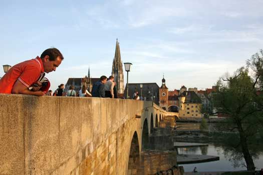 Steinerne Brücke in Regensburg