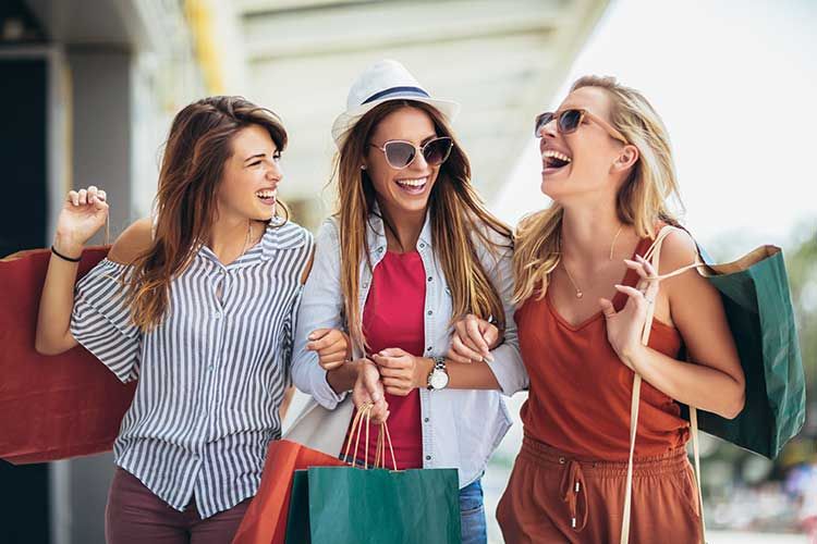 Shoppingtour Girls Weekend - zusammen shoppen gehen