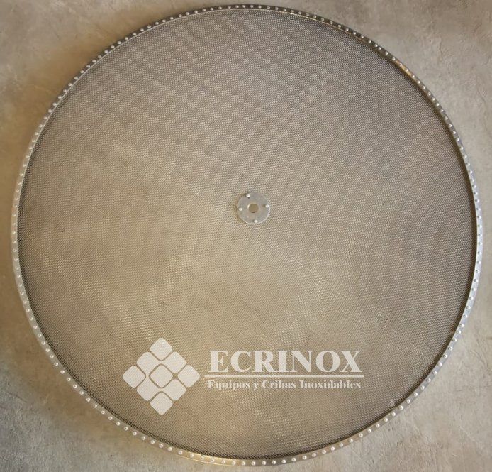 Mallas en acero inoxidable para cribas industriales