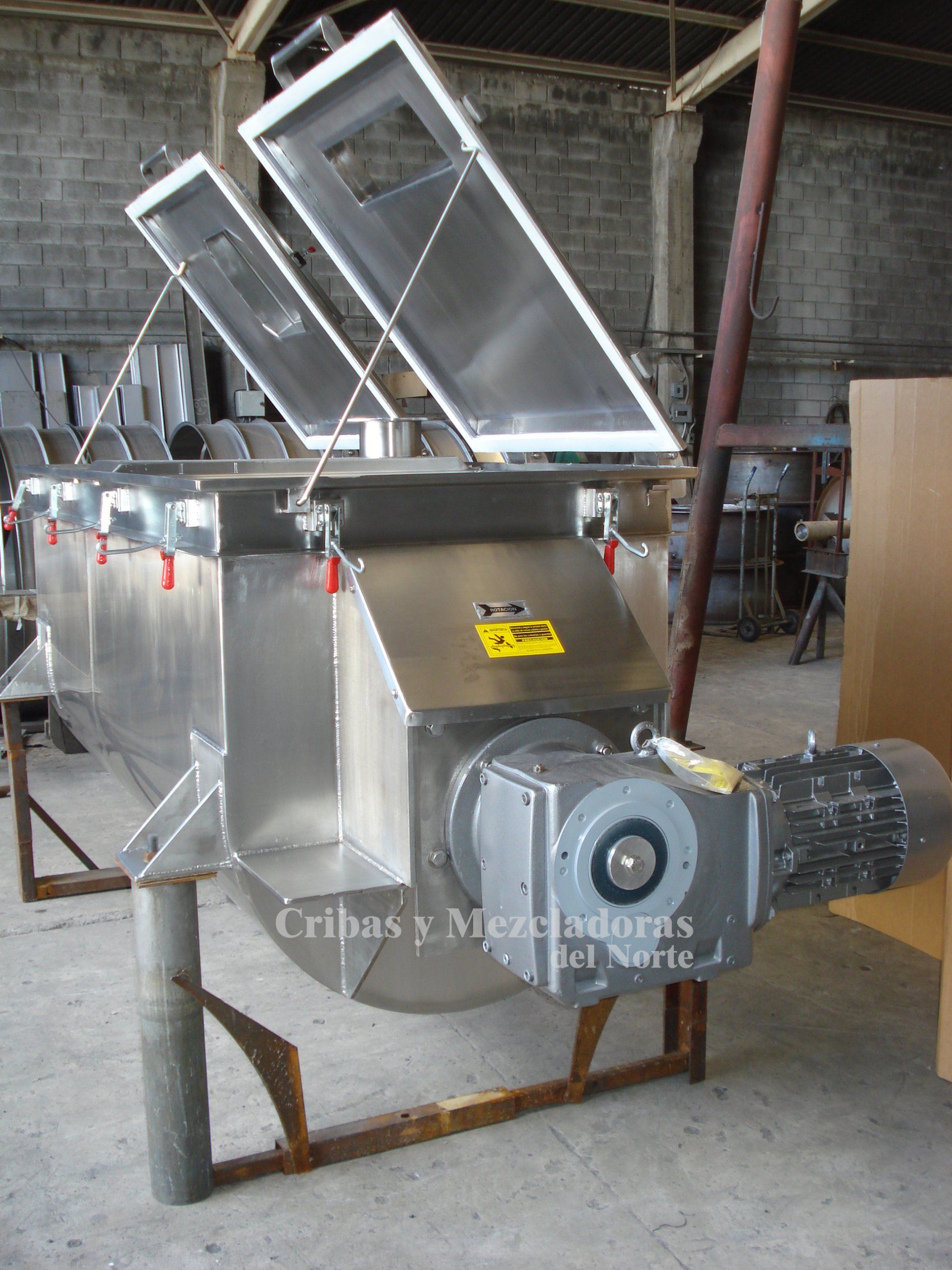 Precio de Mezcladoras Industriales en Acero Inoxidable